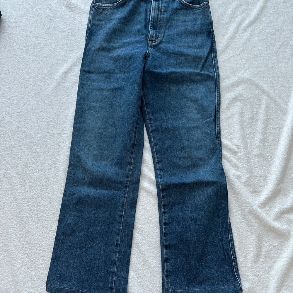 Agolde Straight Leg Ankle Jeans